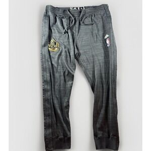 Nike‎ New Orleans Pelicans Team Issued Pants XL L+2 Gray Tearaway #11 #55 Warmup
